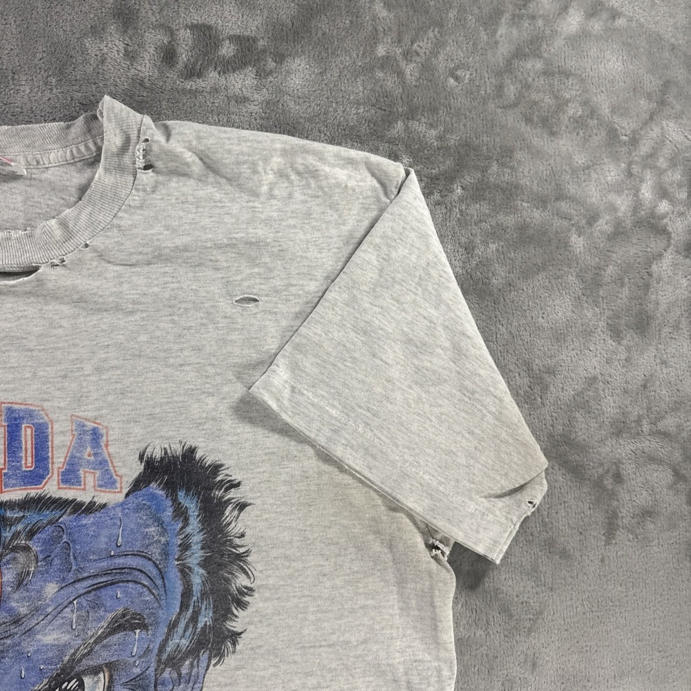 Vintage University Of Florida Fanatic T-Shirt Mens XL Distressed College UF NCAA - Picture 3 of 16